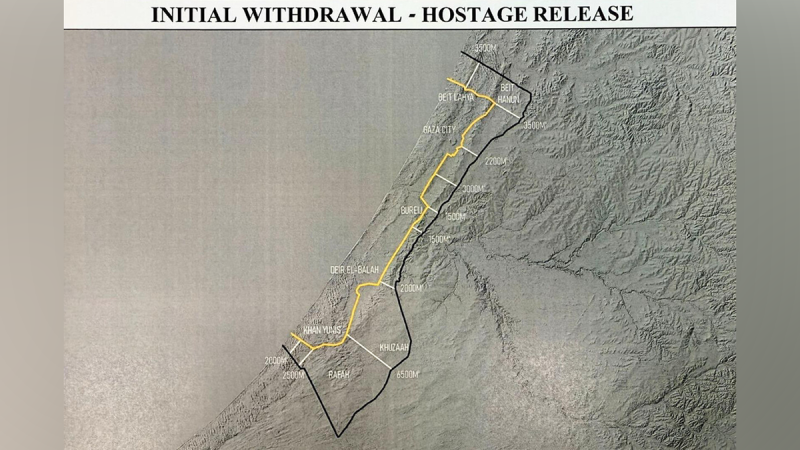 President Donald Trump on Saturday announced Israel has agreed to the ‘initial withdrawal line’ in Gaza, which the U.S. has shared with Hamas.
Pending Hamas confirmation, the agreement will trigger an immediate ceasefire and exchange of Israeli hostages and Palestinian prisoners.
‘After negotiations, Israel has agreed to the initial withdrawal line, which we have shown to, and shared with, Hamas. When Hamas confirms, the Ceasefire will be IMMEDIATELY effective, the Hostages and Prisoner Exchange will begin, and we will create the conditions for the next phase of withdrawal, which will bring us close to the end of this 3,000 YEAR CATASTROPHE,’ Trump wrote in a Truth Social post Saturday. ‘Thank you for your attention to this matter and, STAY TUNED!’
The announcement comes hours after Israeli Prime Minister Benjamin Netanyahu released a statement Saturday morning noting they were ‘on the verge of a very great achievement.’
‘It is not yet final; we are working on it diligently, and I hope, with God’s help, that in the coming days, during the Sukkot holiday, I will be able to inform you about the return of all our hostages, both living and deceased, in one phase, while the IDF remains deep within the Strip and in the controlling areas within it,’ Netanyahu said.
Netanyahu claimed that after intense military and diplomatic pressure, Hamas was pressured into agreeing to Israel’s proposed plan — rejecting the fact that Hamas had previously been ready to release the Israeli hostages without a full withdrawal from Gaza.
In the first stage of the withdrawal plan, he said Hamas will release all Israeli hostages while the IDF redeploys but maintains control over key strategic areas deep inside the Gaza Strip.
Netanyahu will send his negotiating team, headed by Minister Ron Dermer, to Egypt to finalize the technical details of the hostage release, which he expects to conclude within a few days. 
The prime minister emphasized that both Israel and the U.S. intend to prevent any stalling or delay tactics by Hamas. 
In the second stage of the plan, Netanyahu said Hamas will be disarmed and the Gaza strip demilitarized—either through diplomatic means under the Trump Plan or, if necessary, by military force. 
‘I also said this in Washington: Either it will be achieved the easy way, or it will be achieved the hard way—but it will be achieved,’ he said. 
‘Together, we pushed back our enemies’ plans of destruction. From Gaza to Rafah, from Beirut to Damascus, from Yemen to Tehran, together we have achieved great things,’ Netanyahu added. ‘From victory to victory—we are changing the face of the Middle East together. Together we will continue to act to ensure the eternity of Israel.’
Netanyahu thanked Trump for his assistance in dispatching the B2 planes to bomb the nuclear facility in Fordo, and for his ‘steadfast support.’
This post appeared first on FOX NEWS Trump announces Israel agrees to Gaza ‘initial withdrawal line’ as ‘3,000 year catastrophe’ nears end