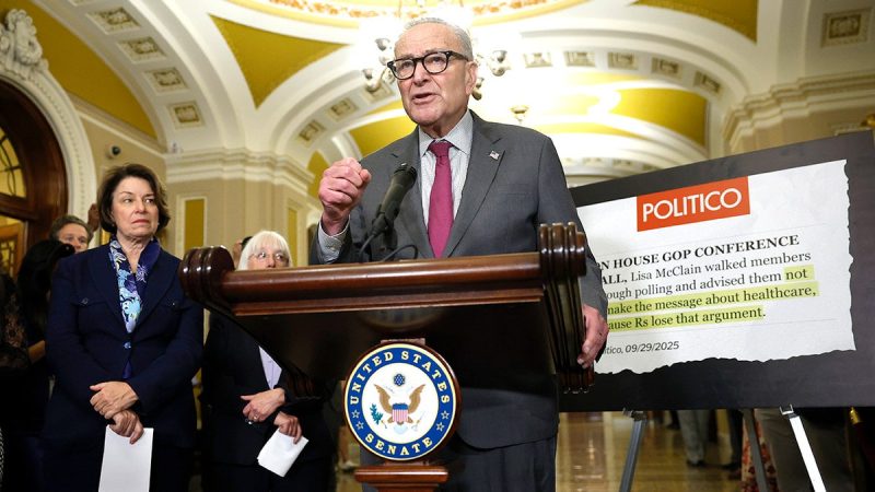 A long weekend away from Washington, D.C., did little to soften Senate Democrats’ resolve as they again blocked an effort to reopen the government for an eighth time Tuesday.
The beginning of mass firings promised by the Trump administration and Office of Management and Budget (OMB) Director Russ Vought over the weekend also failed to sway Senate Democrats, led by Senate Minority Leader Chuck Schumer, D-N.Y.
One pressure point was alleviated for both sides, however, with President Donald Trump’s directive to move money around at the Pentagon to pay military service members. Their paychecks are due Oct. 15.
Still, another payday, this time for Senate staffers, is fast approaching on Oct. 20.
Both sides are still dug into the same positions that launched the shutdown earlier this month, too. Talks between the opposing factions are still ongoing but have not yet yielded a result that either side is ready to move on.  
Senate Democrats want an extension to expiring Obamacare subsidies before the Nov. 1 open enrollment date, and they argue that unless Congress takes action, Americans that rely on the Affordable Care Act (ACA) tax credits will see their premiums skyrocket.
However, Trump appears unwilling to cave into Senate Democrats’ demands, and reupped Republicans’ argument that Democrats wanted to undo a total of $1.5 trillion in spending cuts from the ‘big, beautiful bill’ and clawback of funding for NPR and PBS to give, in part, to illegal immigrants. 
‘I don’t want to bore you with the fact that Schumer said 100 times, ‘You should never close our government,’’ Trump told reporters at the White House. ‘But Schumer is a weakened politician. I mean, he’s going to finish his career as a failed politician, as a failed politician. He’s allowed the radical left to take over the Democrat Party.’
Senate Republicans have said that they’re open to negotiating a deal on the subsidies, with reforms to the program only after the government reopens. And Senate Majority Leader John Thune, R-S.D., for now, has no intention of straying from his plan to continue to bring the House Republicans’ short-term continuing resolution (CR) to the floor again and again.
‘Democrats like to whine that Republicans aren’t negotiating, but negotiation, Mr. President, is what you do when each side has a list of demands and you need to meet in the middle,’ Thune said on the Senate floor. ‘Republicans, as I and a lot of other people pointed out, haven’t put forward any demands. Only Democrats have made demands. And by the way, very expensive demands.’ 
Schumer noted on the Senate floor that every time Thune has put the GOP’s bill on the floor, it has failed. 
‘That means, like it or not, the Republican leader needs to work with Democrats in a bipartisan way to reopen the government, just as we did when we passed 13 CRs when I was majority leader,’ he said. 
The administration’s movement on reductions in force (RIFs) over the weekend, and the lingering threat that thousands of nonessential furloughed federal employees may not get back pay once the shutdown ends have not swayed Senate Democrats.
The same trio of Senate Democratic caucus members, Sens. John Fetterman, D-Pa., Catherine Cortez Masto, D-Nev., and Angus King, I-Maine, all broke ranks with Schumer support reopening the government.
‘Donald Trump, come to the negotiating table,’ Sen. Chris Van Hollen, D-Md., said at a rally outside the OMB on Tuesday. ‘Bring down costs and prices and stop inflicting harm and terrorizing federal employees and the American people.’
While most action on Capitol Hill has ground to a halt as the shutdown continues — the House, for example, has been out of session for over three weeks — the Senate has moved on other legislation, including the 2026 National Defense Authorization Act and a massive package of Trump’s nominees. Thune also teased last week that the defense spending bill could come to the floor soon.
The latest failed attempt comes on the 14th day of the shutdown and all but ensures that the closure will last into at least a third week.
It also puts this shutdown, in particular, into historic territory. While the longest shutdown on record, from late 2018 to early 2019, was under Trump’s first term, it was only partial. A handful of appropriations bills had already passed at the time, including funding for the legislative branch and defense.
But the longest full shutdown happened over two decades earlier under former President Bill Clinton between late 1995 and early 1996. That shutdown lasted 21 days and was over a budget dispute between Clinton and then-House Speaker Newt Gingrich.
That particular dispute also led to two shutdowns in that fiscal year, the first in November and the second setting the 21-day record. 
This post appeared first on FOX NEWS Trump blasts ‘weakened’ Schumer as Democrats again block GOP effort to reopen government