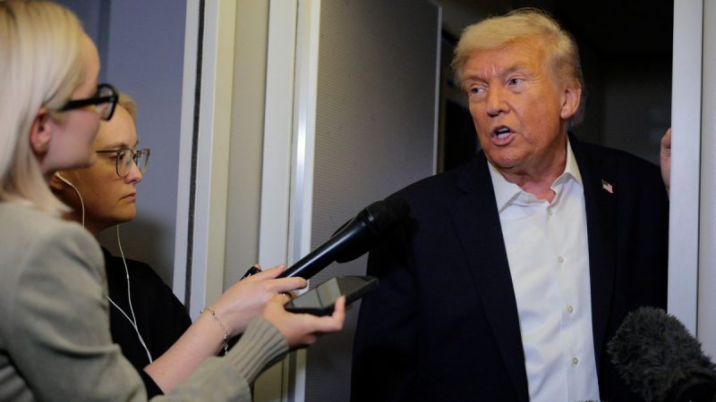 President Donald Trump, when asked about the prospect of a two-state solution for Israel and the Palestinians, declined to commit, telling reporters, ‘We’ll have to see.’ 
The comments came during a press gaggle aboard Air Force One as Trump returned home after signing a historic peace agreement that ended two years of fighting in Gaza. 
When the topic came up, Trump said he was focused on rebuilding Gaza after two years of Israeli bombardment, following the Oct. 7, 2023, massacre by Hamas. 
‘I’m not talking about a single state or double state or two state,’ Trump said, adding: ‘A lot of people like the one-state solution, some people like the two-state solution. We’ll have to see.’ 
Trump said any decision on the matter would be made in coordination with regional and international partners. 
The president concluded a whirlwind trip Monday that included a global peace summit in Egypt and a speech before the Knesset in Jerusalem earlier in the day, where he celebrated a U.S.-brokered ceasefire with Hamas.
Speaking to leaders gathered in Egypt, Trump called for a new era of harmony in the Middle East, seeking to advance broader peace in the region.
‘We have a once-in-a-lifetime chance to put the old feuds and bitter hatreds behind us,’ Trump said, urging leaders ‘to declare that our future will not be ruled by the fights of generations past.’
Leaders from dozens of countries, including from Europe and the Middle East, attended the summit. 
Trump, Egyptian President Abdel Fattah el-Sissi, Turkish President Recep Tayyip Erdogan and Qatari Emir Tamim bin Hamad Al Thani signed a document outlining a broad vision for Gaza’s future.
Twenty hostages were released Monday as part of an agreement intended to end the war in Gaza. Trump met with some of their families during his visit to the Knesset.
The moment remains fragile, however, as Israel and Hamas are still in the early stages of implementing the first phase of Trump’s peace plan.
The sides have not agreed on Gaza’s postwar governance, its reconstruction, or Israel’s demand that Hamas disarm. Negotiations over those issues could break down, and Israel has hinted it may resume military operations if its demands are not met.
Much of Gaza has been reduced to rubble, and the territory’s roughly 2 million residents continue to struggle in dire conditions. Under the deal, Israel agreed to reopen five border crossings to ease the flow of food and supplies into Gaza, parts of which are experiencing famine.
Roughly 200 U.S. troops will also help monitor and support the ceasefire deal as part of a team that includes partner nations, nongovernmental organizations and private-sector groups.
<i>The Associated Press contributed to this report.</i>
This post appeared first on FOX NEWS Trump declines to commit to two-state solution after historic Gaza peace deal: ‘We’ll have to see’